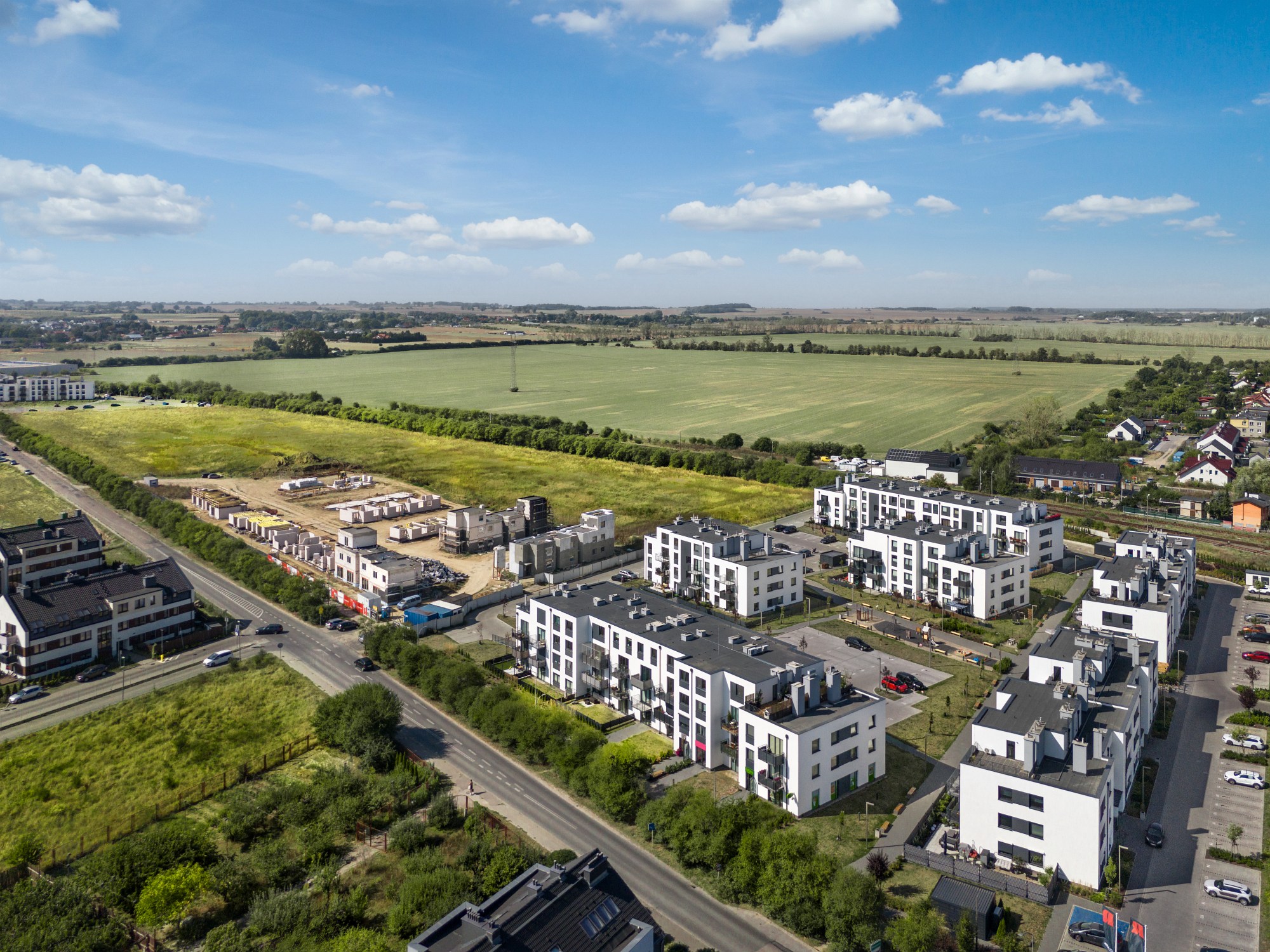 Ronson Szczecin Nowe Warzymice teren zielony