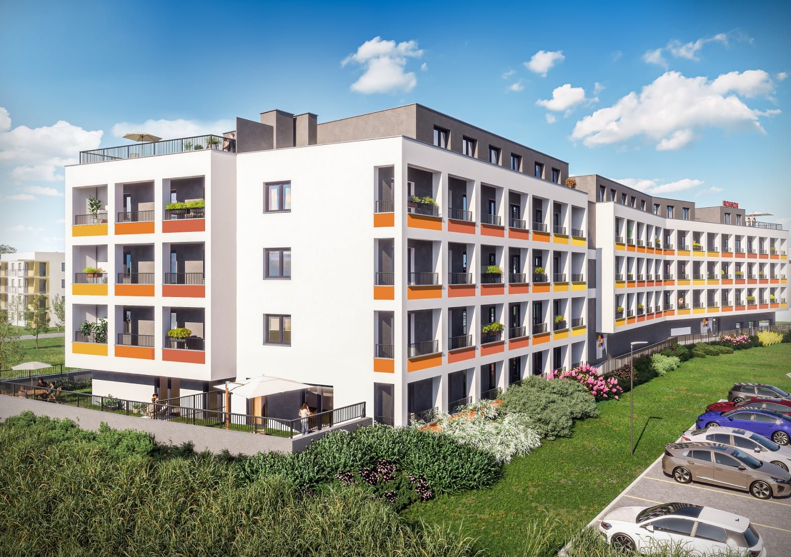 mieszkania na parterze na osiedlu Viva Jagodno